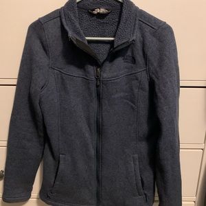 The North Face zip-up fleece